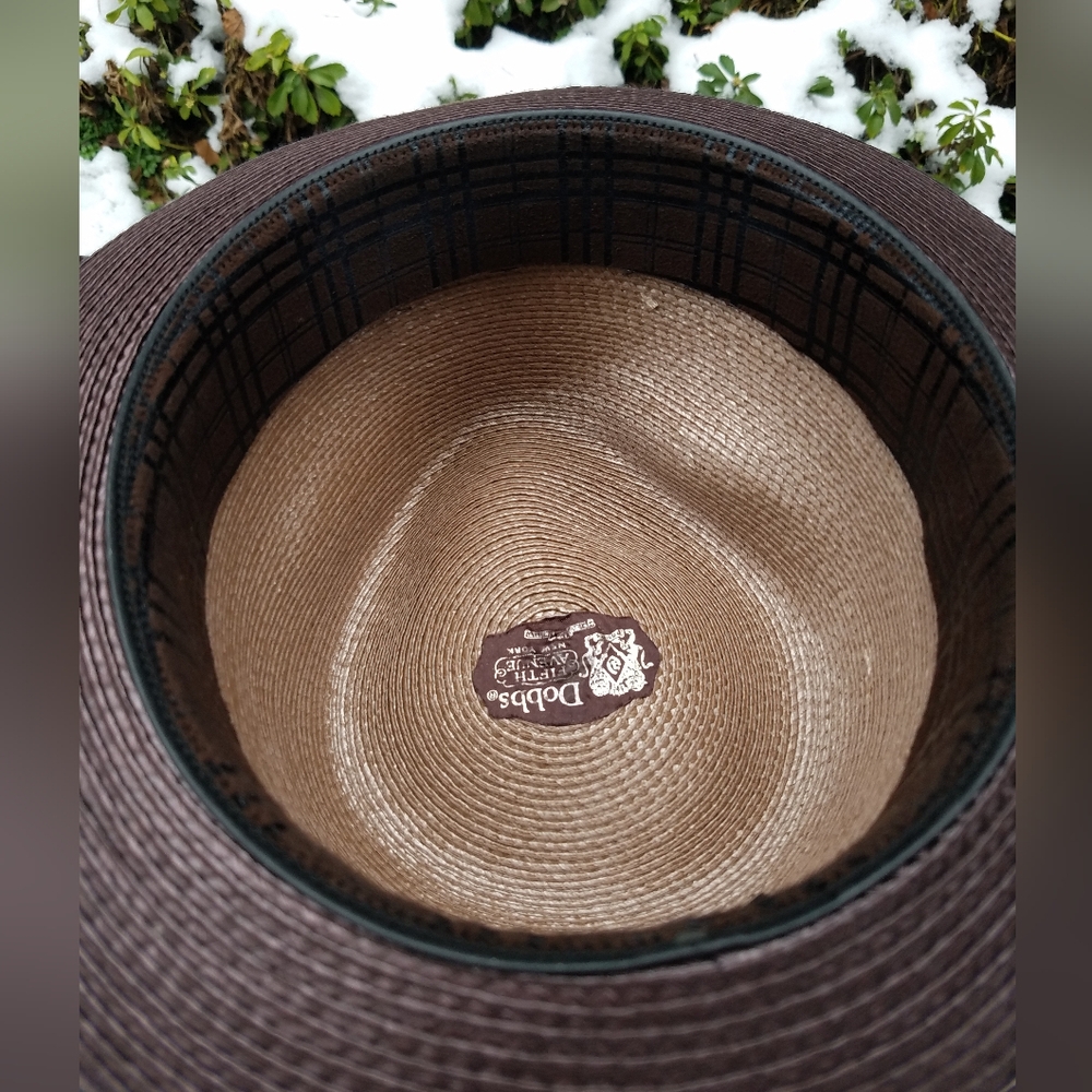 Dobbs brown vintage XL /L hat - Picture 10 of 12